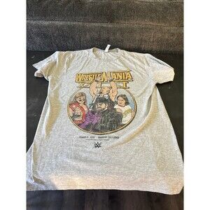 WWE Gray WrestleMania Graphic Tee